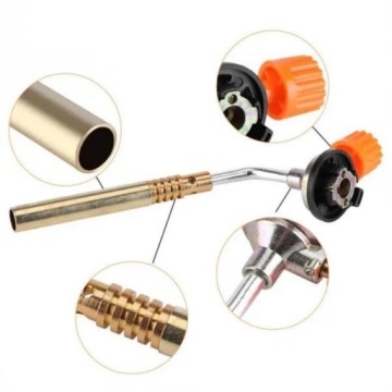 ПРОФЕССИОНАЛЬНАЯ ЛАТУННАЯ ГАЗОВАЯ ГОРЕЛКА ДЛЯ ГАЗА + НАБОР 2 КАРТРИДЖА ALPEN