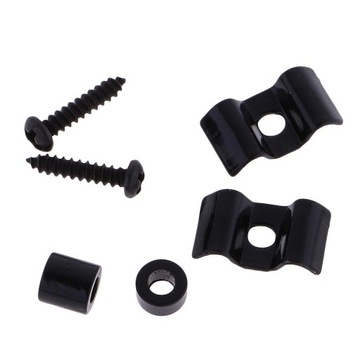 Установочные винты направляющих струн для аксессуаров для электрогитары ST SQ, черные