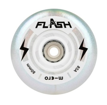 Kółka świecące MICRO - FLASH - PEARL - 80 mm