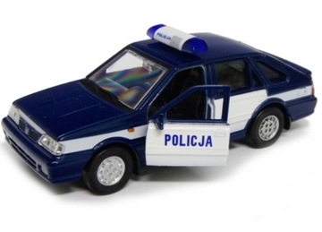 POLONEZ CARO PLUS MODEL METAL WELLY 1:34 POLICJA