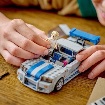 LEGO SPEED CHAMPIONS NISSAN SKYLINE GT-R R-34 ИЗ ФИЛЬМА «ФОРСАЖ»