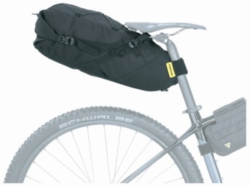 Сумка на велосипедное сиденье Topeak Loader Backloader черная 10л