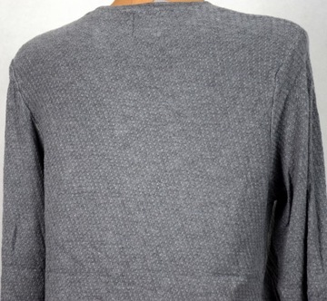 ZARA DAMSKI SWETER crew -neck SZARY L/40