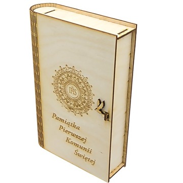 ДЕРЕВЯННАЯ КОРОБКА ПРИЧАСТНИЧЕСКИЕ СУВЕНИРЫ И СВЯТОЕ ПРИЧАСТИЕ