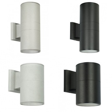 Накладной серебряный террасный точечный светильник ADELA