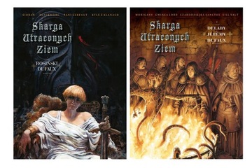 SKARGA UTRACONYCH ZIEM Tom 1-2 zestaw SIOBAN / RYCERZE ŁASKI Rosiński NOWE