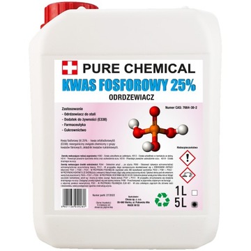 KWAS FOSFOROWY 25% 5L
