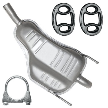 Tłumik końcowy Opel Zafira B II 2 1.6 1.8 2.2 05-