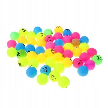 Zestaw 50 piłeczek Beer Pong numer 51 - 100