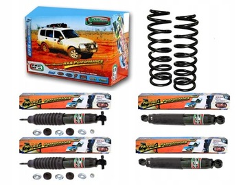 ZESTAW ZAWIESZENIA LIFT +2 CALE HYUNDAI GALLOPER SPRĘŻYNY AMORTYZATORY EFS