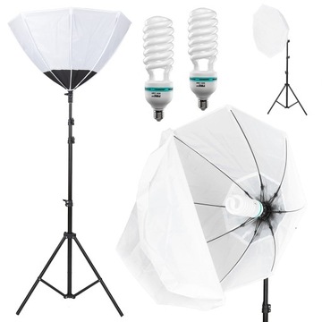 NOWOŚĆ 2x Lampa OCTA 60 cm 170W JASNE WNĘTRZE