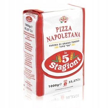 Mąka Pizza Napoletana typ 00 1 kg 5 STAGIONI