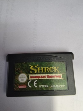 SHREK SWAMP KART SPEED WAY GBA GAME BOY ADVANCE