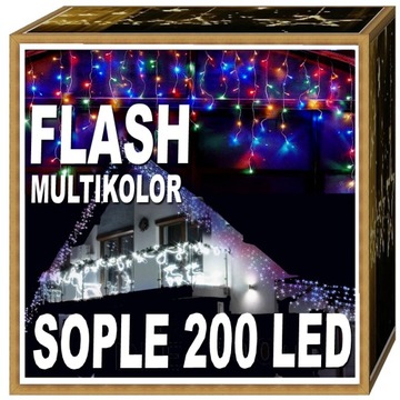 INCIDE FLASH 300 СВЕТОДИОДНЫЕ НАРУЖНЫЕ ЦВЕТНЫЕ РОЖДЕСТВЕНСКИЕ ЕЛОЧНЫЕ СВЕТИЛЬНИКИ МНОГОЦВЕТНЫЕ
