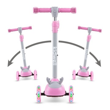 Kidwell zoocar HULAJNOGA TRÓJKOŁOWA Kidwell LED