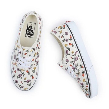 Damskie buty trampki vansy Vans Authentic POPPY FLORAL CREAM kwiaty 37