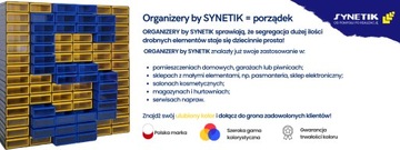 Organizer dziecięcy na akcesoria zabawki 8 szt