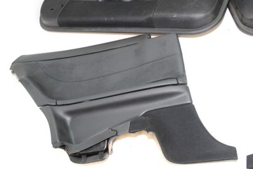 MERCEDES W208 CLK ОБИВКА БОКОВИН ДВЕРЕЙ 4ШТ ЗАДНЯЯ ЧАСТЬ