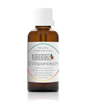 OLEJEK ETERYCZNY DO SAUNY 5 WSPANIAŁYCH 50ML