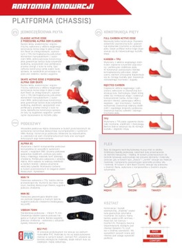 Ботинки для роликовых лыж ALPINA/новая модель CLASSIC 45 EU