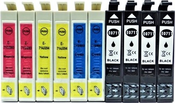10x TUSZE DO EPSON STYLUS SX100 SX105 SX215 DX7450