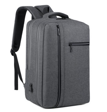 PLECAK NA LAPTOPA 15,6 Z USB MIEJSKI WODOODPORNY