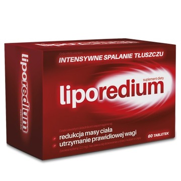 LIPOREDIUM SPALANIE TŁUSZCZU 60tab REDUKCJA