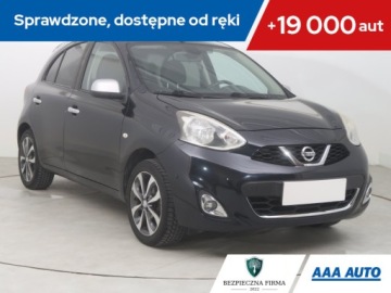 Nissan Micra IV Hatchback 5d Facelifting 1.2 80KM 2015 Nissan Micra 1.2 12V, Navi, Klima, Klimatronic