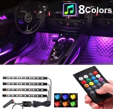 ОСВЕЩЕНИЕ САЛОНА АВТОМОБИЛЯ LED RGB