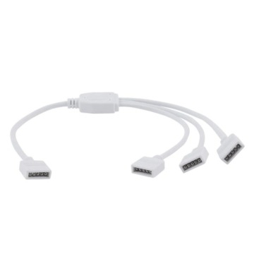 ROZGAŁĘŹNIK ROZDZIELACZ 3 TAŚMY LED RGBW 5PIN 3w1