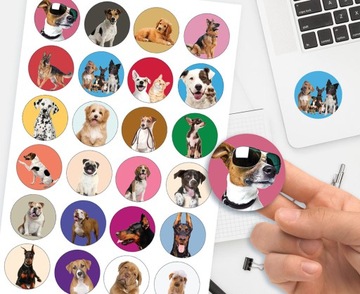 НАБОР НАКЛЕЙКОВ + ТАТУ ДЛЯ ДЕТЕЙ ДЕТСКИЕ СОБАКИ СОБАКИ КАЧЕСТВО