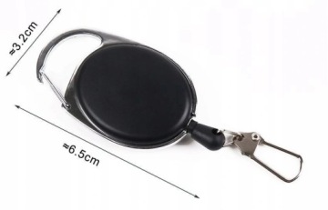 БРЕЛОК ИДЕНТИФИКАТОР КАБЕЛЬ КРАБИНЕРА