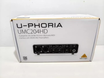 Интерфейс USB Behringer UMC 204 HD