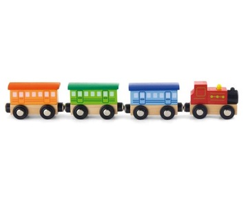 Drewniany Pociąg magnetyczny classic Viga 50819