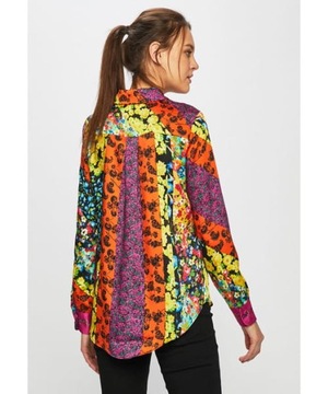 РУБАШКА DESIGUAL ЦВЕТНАЯ С ДЛИННЫМИ РУКАВАМИ (M)