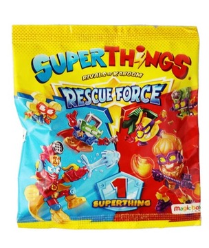 Super Things 10 Saszetka Rescue Force 1 figurka