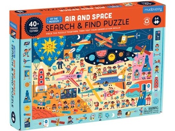 PUZZLE OBSERWACYJNE - MUZEUM LOTNICTWA I KOSMOSU