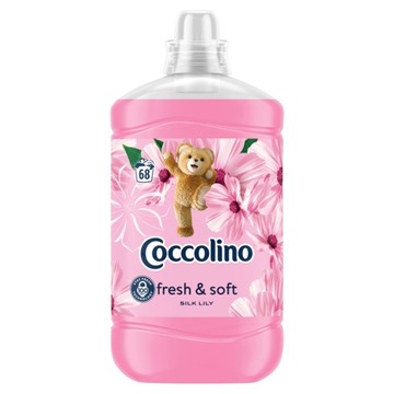 Coccolino Fresh&Soft Silk Lily Płyn do płukania tkanin 1,7L ( 68prań )
