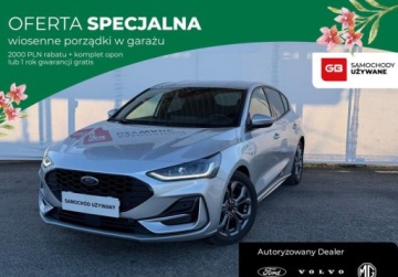 Ford Focus IV Hatchback Facelifting 1.5 ECOBLUE 115KM 2024 Ford Focus PROMOCJA WIOSENNA 1.5 EcoBlue 115KM AT ST-Line X Salon PL ASO F
