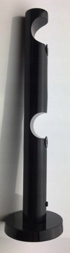 MRC: WSPORNIK PODWÓJNY PROSTY DŁUGI 19/19mm CZARNY