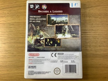 ZELDA TWILIGHT PRINCESS płyta bdb instrukcja WII