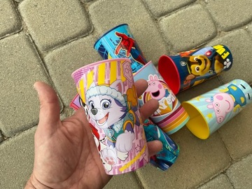 KUBEK DLA DZIECI SPIDERMAN PAJĄK PLASTIKOWY 320ml 7,5x12cm OLDMAN wiek 4+