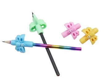 НАКЛАДКИ КОРРЕКЦИОННЫЕ НАВЕРХИ ДЛЯ ОБУЧЕНИЯ ПИСЬМЕНИ КОРРЕКЦИОННЫЕ НАВЕРХИ ДЛЯ КАРАНДАША 4 шт.