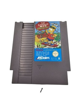 NINTENDO NES THE SIMPSONS BART VS THE SPACE MUTANT ORYGINAŁ