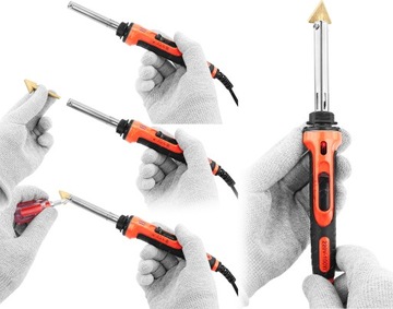 ПАЯЛЬНИК АППАРАТ ДЛЯ СВАРКИ ПЛАСТИКА RT0218 100ВТ + АКСЕССУАРЫ НАКОНЕЧНИК