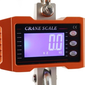 Электронные крюковые весы 1000 кг, подвесной промышленный пульт дистанционного управления, 1 т, дисплей