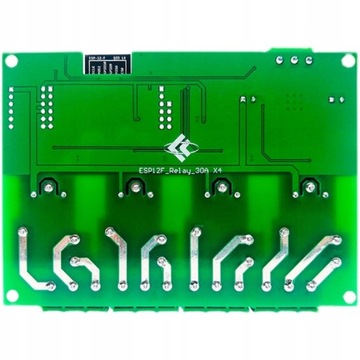 Модуль 4 реле 30А WiFi ESP-12F DC7-28/5В