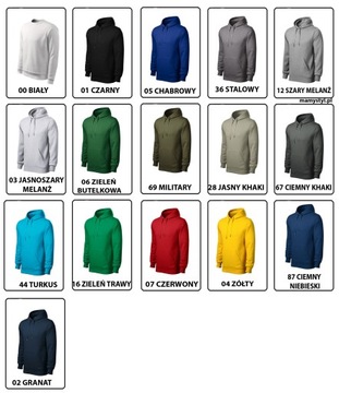 Мужская толстовка с логотипом и любой красочной графикой 413