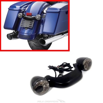 Светодиодная задняя лампа 4 в 1 Harley Tour 10-24