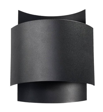 LAMPA ŚCIENNA KINKIET LED GÓRA DÓŁ IMPACT czarny